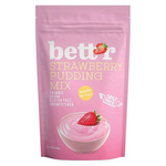 Pudding à la fraise non sucré végétalien sans gluten Bio 150 g – Bett'r