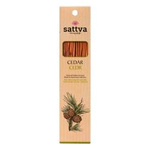 Indische wierook ceder (15 stuks) 30 g - Sattva