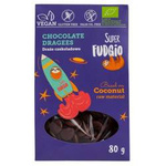 Dragées au chocolat véganes BIO 80 g – Super Fudgio