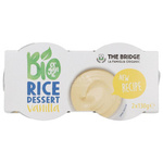 Dessert au riz sans gluten aromatisé à la vanille BIO (2 x 130 g) 260 g - The Bridge