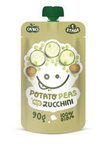 Ovko Bio Kartoffel-Erbsen-Zucchini-Menü ab dem 6. Monat, 90 g