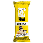 Barre Be RAW Energy banane et noix enrobée de chocolat "Banana&Nuts" 40 g - Purella – Beraw