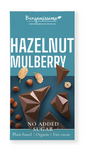 Chocolat noisette - mûre sans sucre ajouté sans gluten bio 60 g - BENJAMISSIMO
