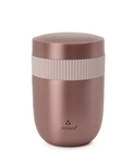 Roestvast stalen lunchpot tweedelig roségoud 420 ml + 200 ml - Chic-mic