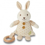 Doudou en coton – lapin dès 0 mois (21 cm) FSC & GOTS – EverEarth