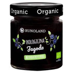 Biologische suikervrije bosbessenjam 200 g – Runoland