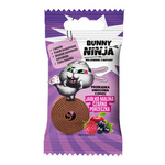 Collation de fruits aromatisée pomme-framboise-cassis de 15 g - Bunny Ninja