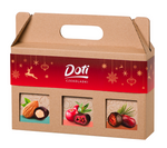 Kerstpakket - chocoladenoten bio 3 soorten 150 g - Doti (seizoensproduct)