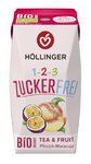 Perzik - passievrucht gearomatiseerde drank zonder suiker bio 200 ml - HOLLINGER