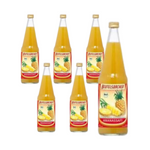 SET VAN 6 x Kweeperen sap bio 700 ml