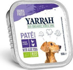 Yarrah Hondenpaté Biologisch met kip, rund en kalkoen en aloë vera 150 g