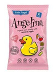 Mini angelina carottes et pommes corn chips dès 7 mois sans gluten bio 30g - Little Angel