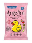 Mini Angelina Karotte und Apfel Mais-Chips ab 7 Monaten Glutenfrei Bio 30 g