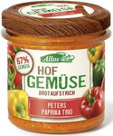 Pâté végétal aux trois poivrons sans gluten Bio 135 g – Allos
