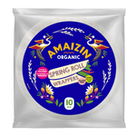 Papier de riz pour nems et rouleaux de printemps sans gluten bio (10 pcs) 100 g - Amaizin