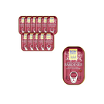 SET VAN 12 x Portugese sardientjes in pikante tomatensaus 120 g (78 g) - Bon Appetit