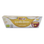 Biologisch Plantaardig Vanilledessert Glutenvrij 2 x 125 g – Ecomil