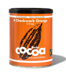 Sinaasappel en gember Fair Trade glutenvrije drinkchocolade bio 250g - Becks Cocoa