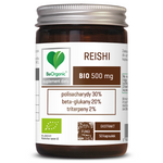 Reishi Pilz Extrakt BIO Nahrungsergänzungsmittel (500 mg) 50 Kapseln – Be Organic