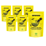 Set van 6 x matcha groene thee poeder bio 100 g