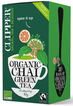 Groene thee chai met kaneel en kardemom Fair Trade biologisch (20 x 2 g) 40 g – Clipper