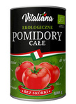 Hele gepelde tomaten BIO 400 g - Vitaliana