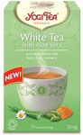Thé blanc à l'aloe vera Bio (17 x 1,8 g) 30,6 g – Yogi Tea