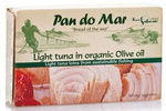 Lichte tonijn in biologische olijfolie 120 g – Pan Do Mar
