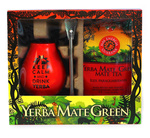 Exklusiv-Set (Yerba Mate Guarana Energie 400 g, Matero, Bombilla) - Mate Green – Bio Mate Green