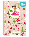 Bio Adventskalender mit Kokos-Pralinen, ohne Zuckerzusatz, glutenfrei, 100 g - Me Gusto - Super Fudgio