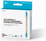 Bamboe wattenstaafjes blauw 100 stuks – The Humble