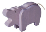 Bambus-Nilpferd ab 24 Monaten (9 x 4 x 7 cm) – Everearth