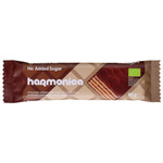 Eenkoornwafel met melk-cacaocrème, omhuld met melkchocolade, zonder toegevoegde suiker, Biologisch 40 g – Harmonica