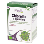 Chlorella + Spirulina biologisch voedingssupplement, 200 tabletten – Physalis