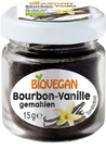 Biologische gemalen Bourbonvanille in glazen pot 15 g - Biovegan