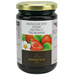 Aardbei extra jam bio 360 g - Agrisicilia