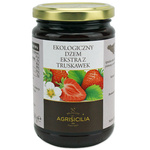 Confiture extra de fraises Bio 360 g – Agrisicilia