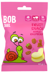 Fruchtgummis Apfel-Himbeere, ohne Zuckerzusatz, glutenfrei, 40 g – Bob Snail