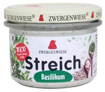 Glutenfreie Sonnenblumenpaste mit Basilikum BIO 180 g