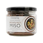 Miso de riz brun - non pasteurisé Bio 300 g – Clearspring