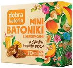 Dobra Kaloria Mini cashewreepjes met mango lassi-smaak, zonder toegevoegde suikers (6 x 17 g) 102 g