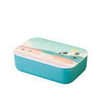 PLA plastic lunchbox met vak Palm Springs 800 ml - Chic-Mic-Mic