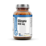 Glycin (850 mg) glutenfrei Nahrungsergänzungsmittel 60 Kapseln (CLEAN LABEL) – Pharmovit