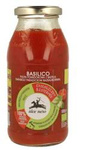 Biologische tomatenpulp met basilicum 500 g – Alce Nero