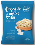 Bio Hirse-Puffs, leicht gesalzen, glutenfrei, 100 g – Biopont