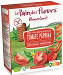 Biologische glutenvrije krokante crackers tomaat-paprika 150 g – Le Pain des Fleurs