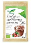 Pouding saveur chocolat à la canneberge Bio 40 g – Bio Planet