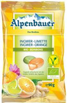 Vegan biologische snoepjes met gember-limoen en gember-sinaasappel vulling 90 g – Alpenbauer