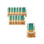 SET VAN 12 x  Eiwit pasta (kikkererwten) vlecht 250 g - BARTOLINI