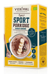 Porridge protéiné au cacao et à la banane, sans sucres ajoutés, sans gluten, Bio 350 g – Verival